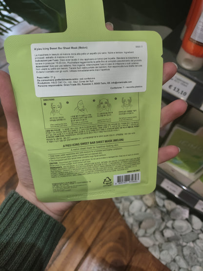 A'Pieu - Maschera icing al Melone 21g