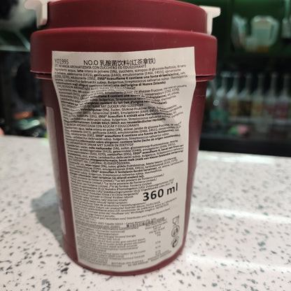 NO.O - Bevanda allo Yogurt macchiata con Tè Nero 360ml