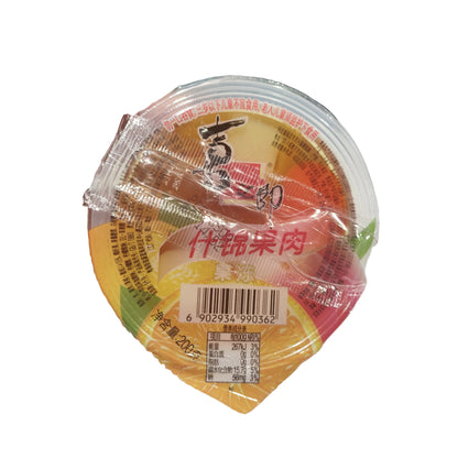 Xizhilan - Gelatina con pezzi di frutta mista 200g