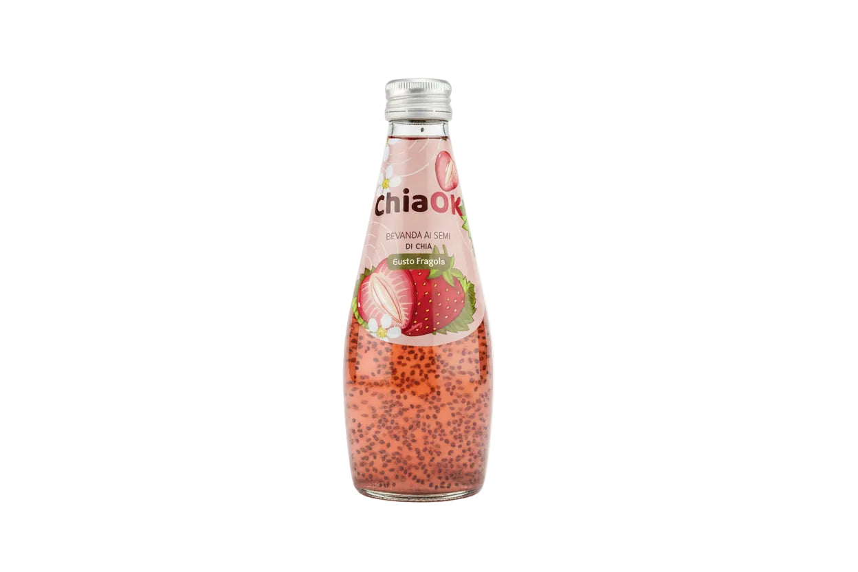 Chiaok - Bevanda alla Fragola con semi di Chia 290ml