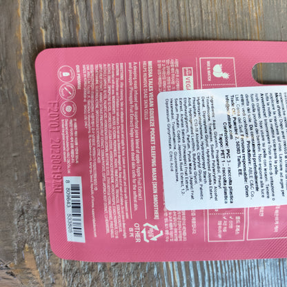 Missha - Pocket Mask notte vegana 'Skin Fitness' 10g