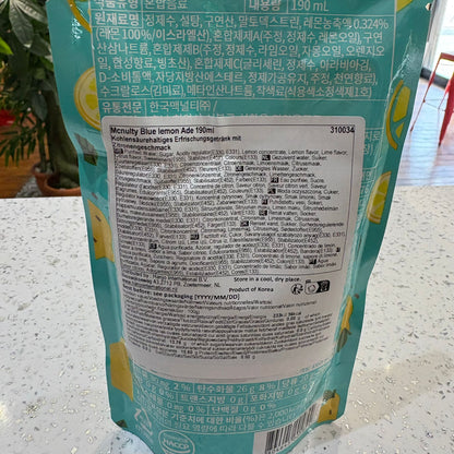 Mcnulty - Bevanda al lemon blue ade 190 ml