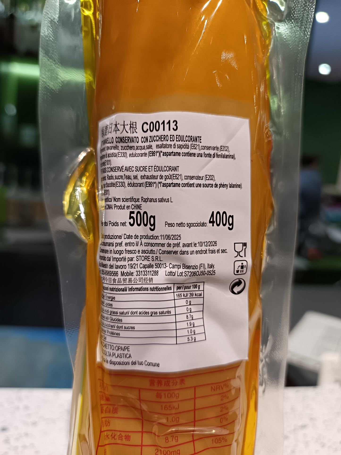 Lulu - Rapa marinata 500g