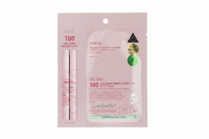 VT COSMETICS - Maschera 100 Reedle Shot al Collagene 25g
