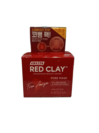MISSHA - Maschera pori Amazon Red clay 110g