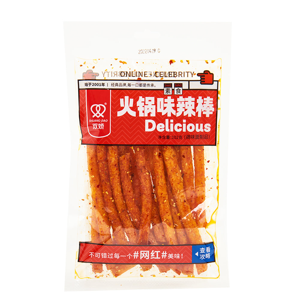 Shuangjiao - Latiao a strisce 102g