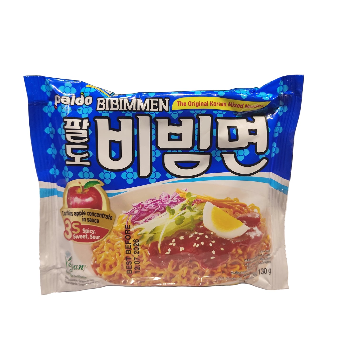 Paldo - Bibimmen ramen Piccante alle Verdure 130g