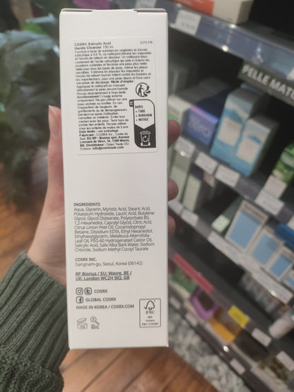 COSRX - Schiuma Detergente con Acido Salicilico 150ml