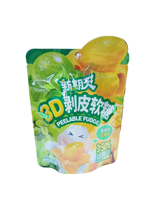 XQT - Caramelle Sbucciabili al Mango e uva 50g