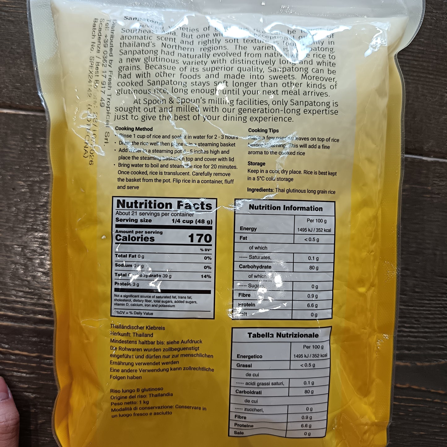 S&S - Riso Glutinoso 1kg