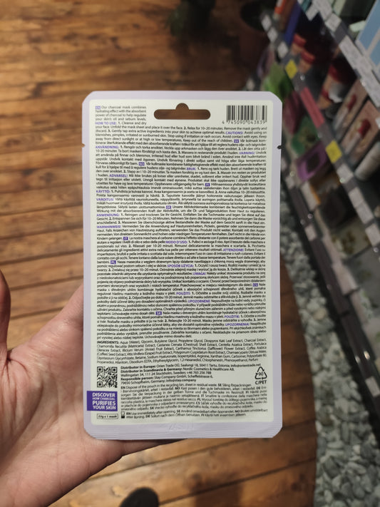 Staywell - Maschera di carbone 22g