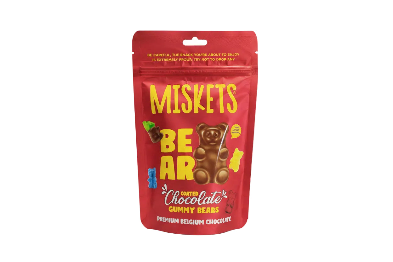 Miskets - Orsetti gommosi ricoperti di Cioccolato 120g