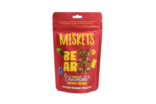 Miskets - Orsetti gommosi ricoperti di Cioccolato 120g