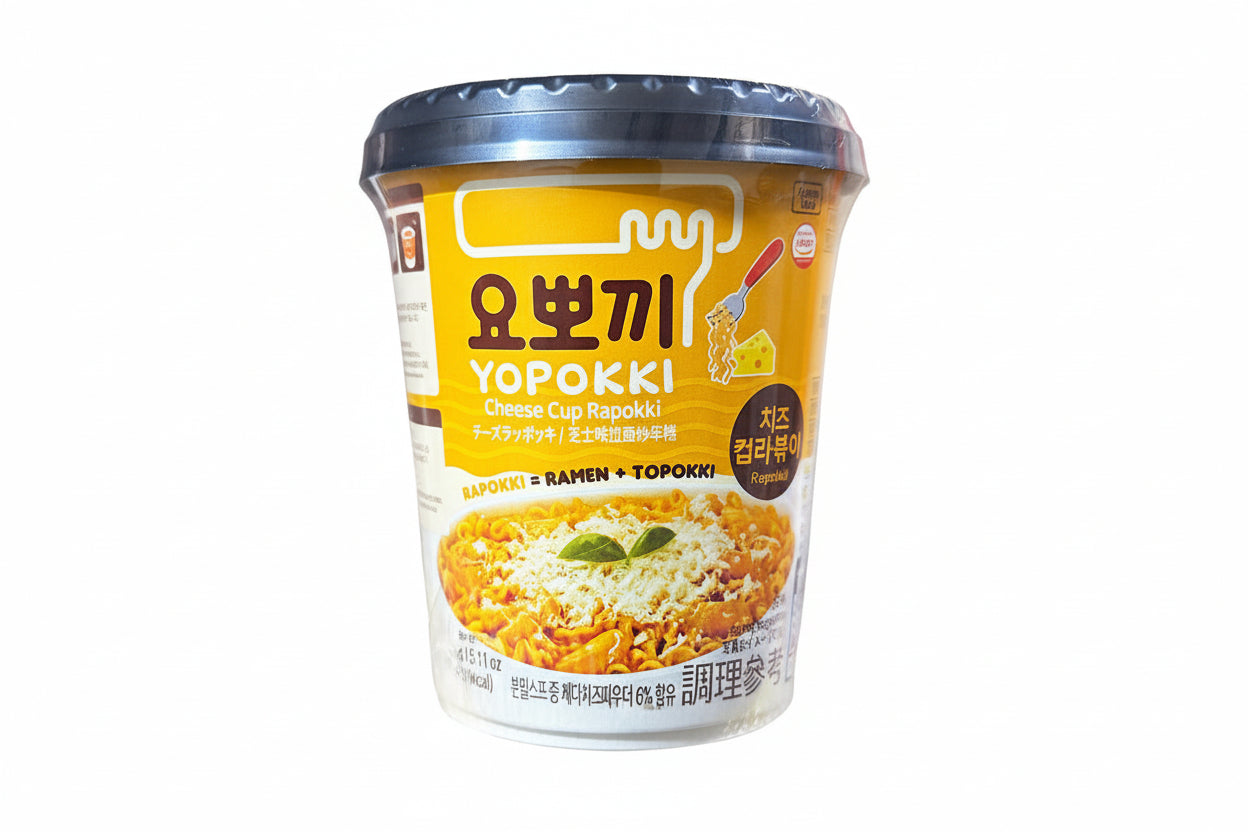 Yopokki - Ramen + Tteokbokki al Formaggio CUP 145g