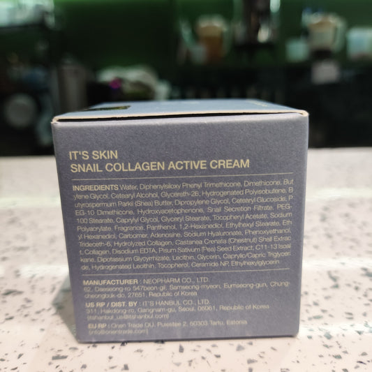 It's Skin - Crema 'Active' al Collagene e Bava di Lumaca 50ml