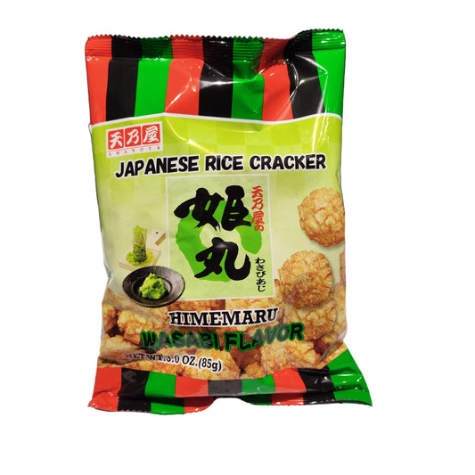 Amanoya - Cracker di Riso giapponese al Wasabi 85g