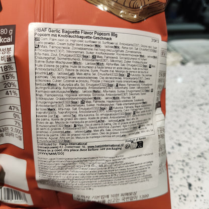 HBAF - Popcorn gusto Bruschetta all'Aglio 80g