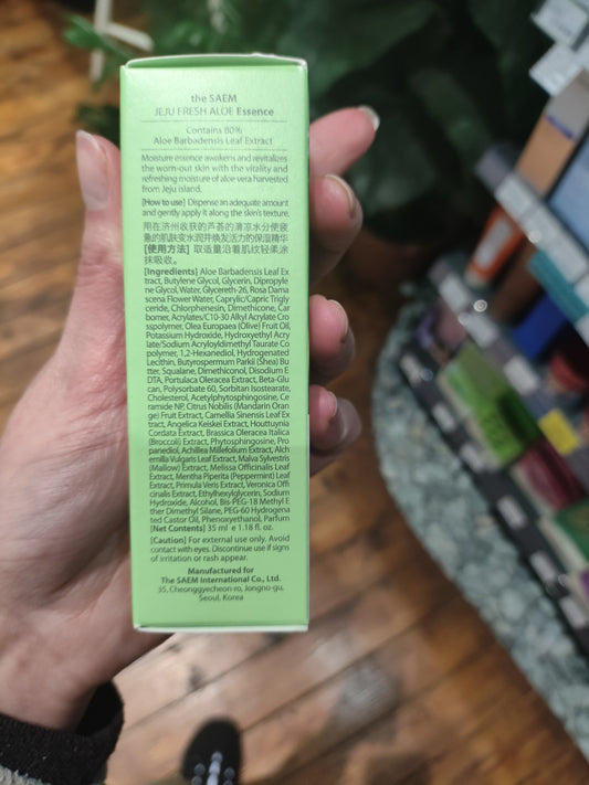 The Saem - Essence 'Jeju Fresh Aloe' 35ml