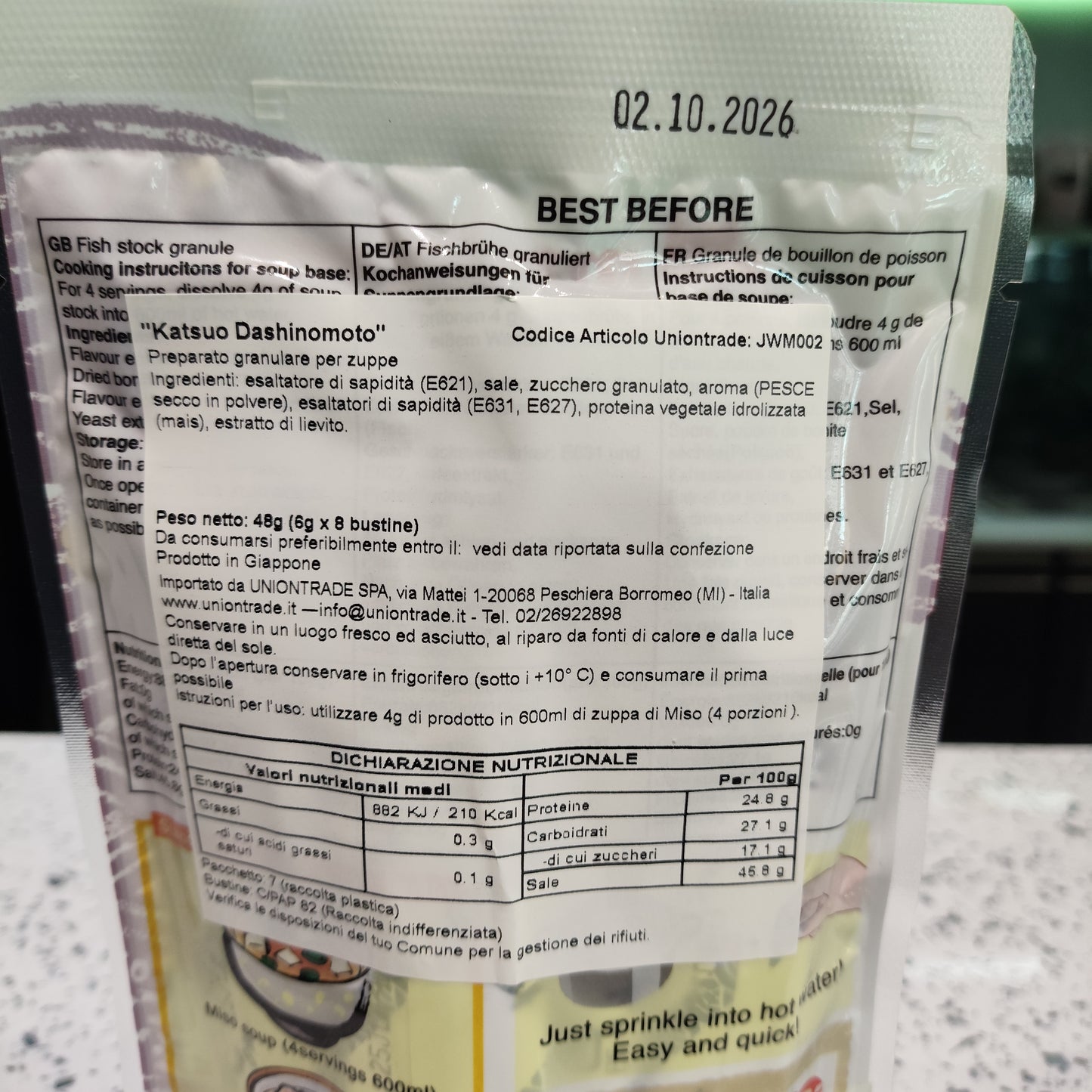 Marutomo - Brodo in polvere di Dashi 48g