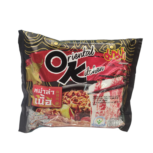 Mama OK - Ramen Mala al Manzo Piccante 85g (CON BRODO)