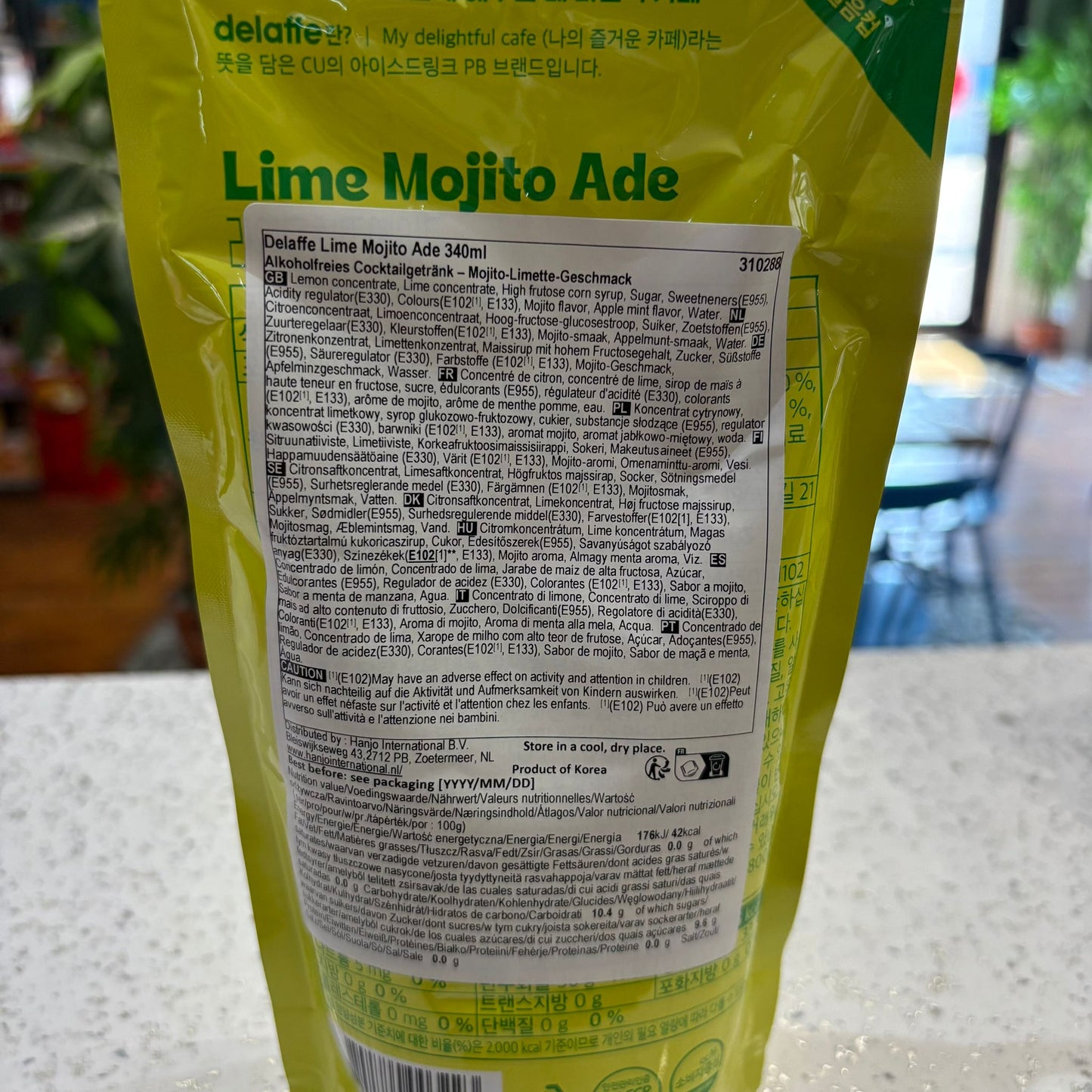 Delaffe - Bevanda alla lime mojito 340 ml (big)