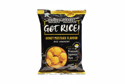 Wantwant - Perle croccanti di riso al Miele e Senape 85g