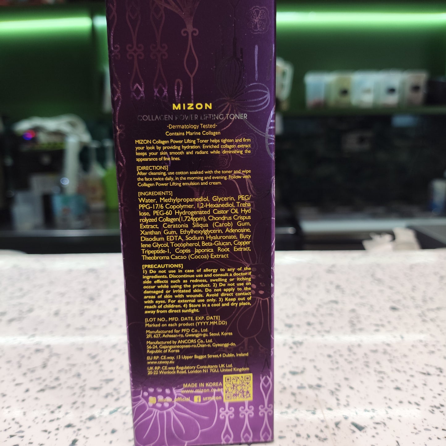 Mizon - Toner Collagene Power Lifting 120ml