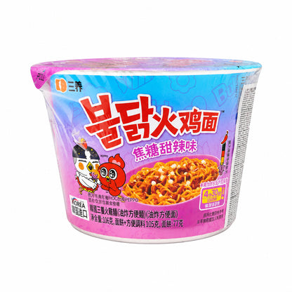 Samyang - Ramen Buldak piccante alle Caramelle BOWL 105g