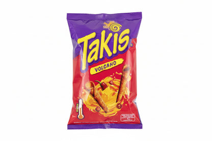 Takis - Snack al mais Volcano (piccante e formaggio) 100g