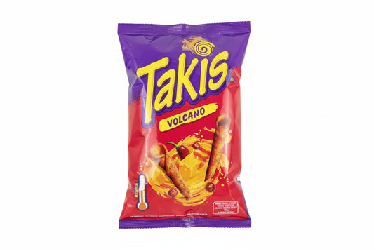 Takis - Snack al mais Volcano (piccante e formaggio) 100g