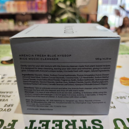 Arencia - Detergente Mochi Blue Hyssop idratante 120g