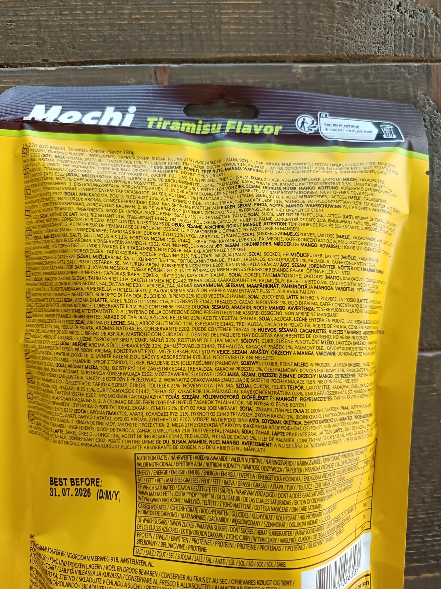 Qdianzi - Mochi alla tiramisu 180g