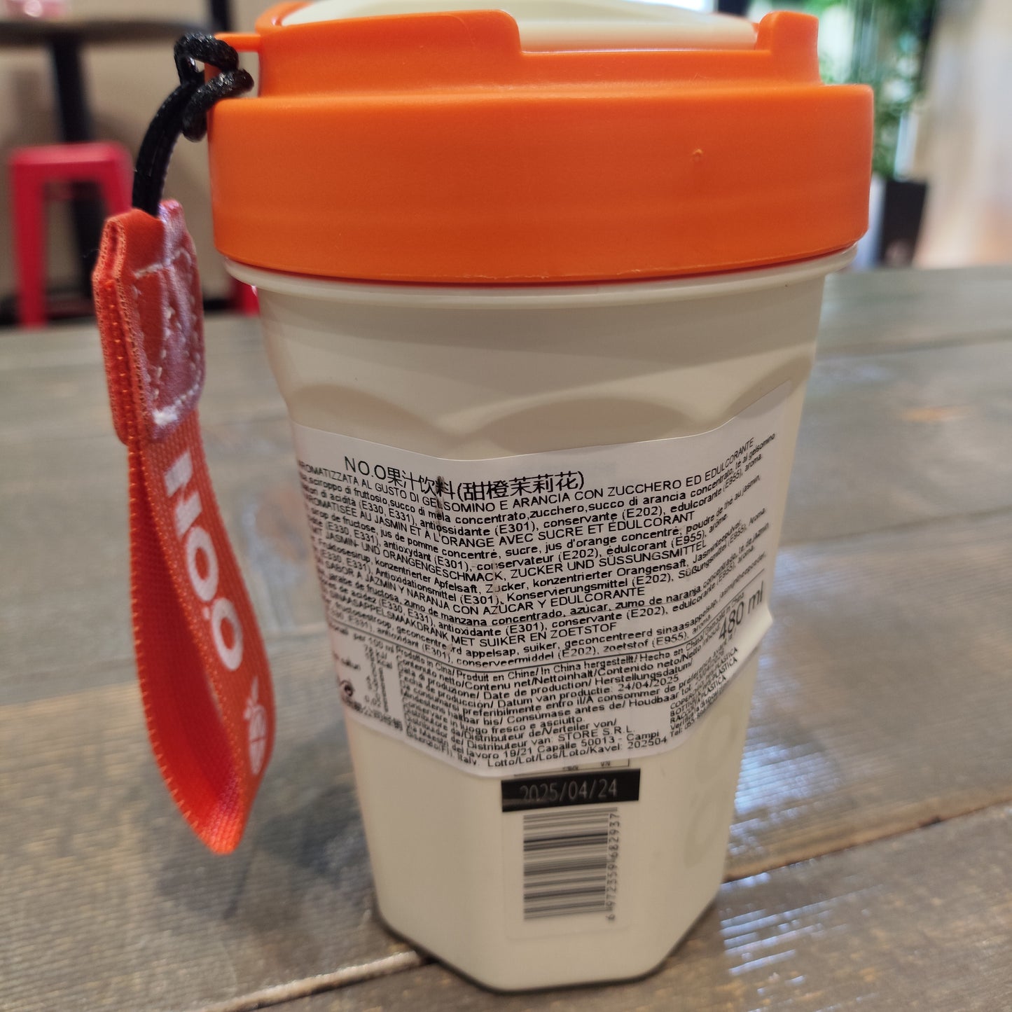 NO.O - Bevanda al Gelsomino e Arancia 480ml