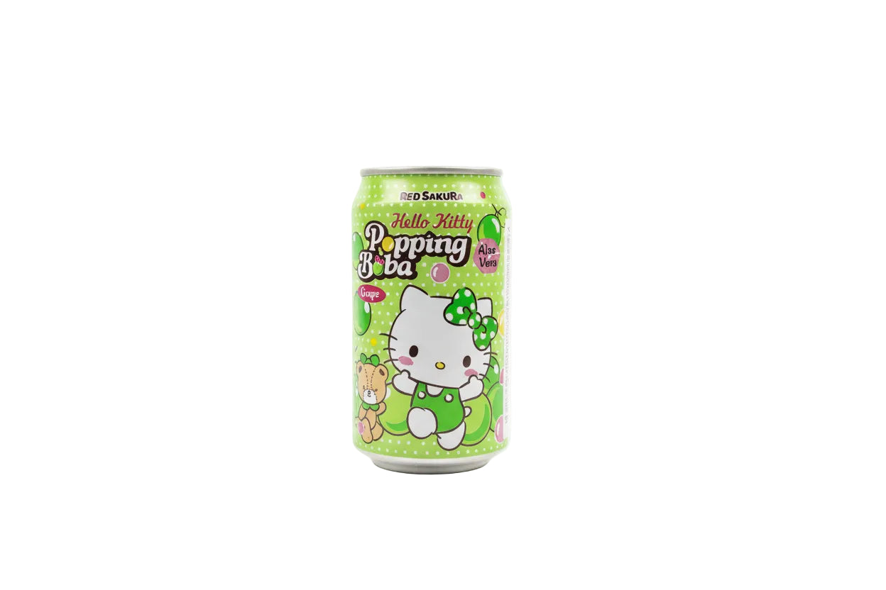 Red Sakura - Bevanda HK all'Uva con Aloe e Boba 310ml