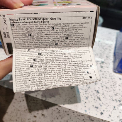 Sanrio - Action Figure con Chewing-gum 1,5g