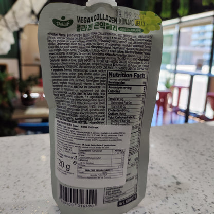 Delief - Konjac jelly Vegano all'Uva 120g