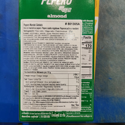 Lotte - Pepero al Cioccolato e Mandorle 32g