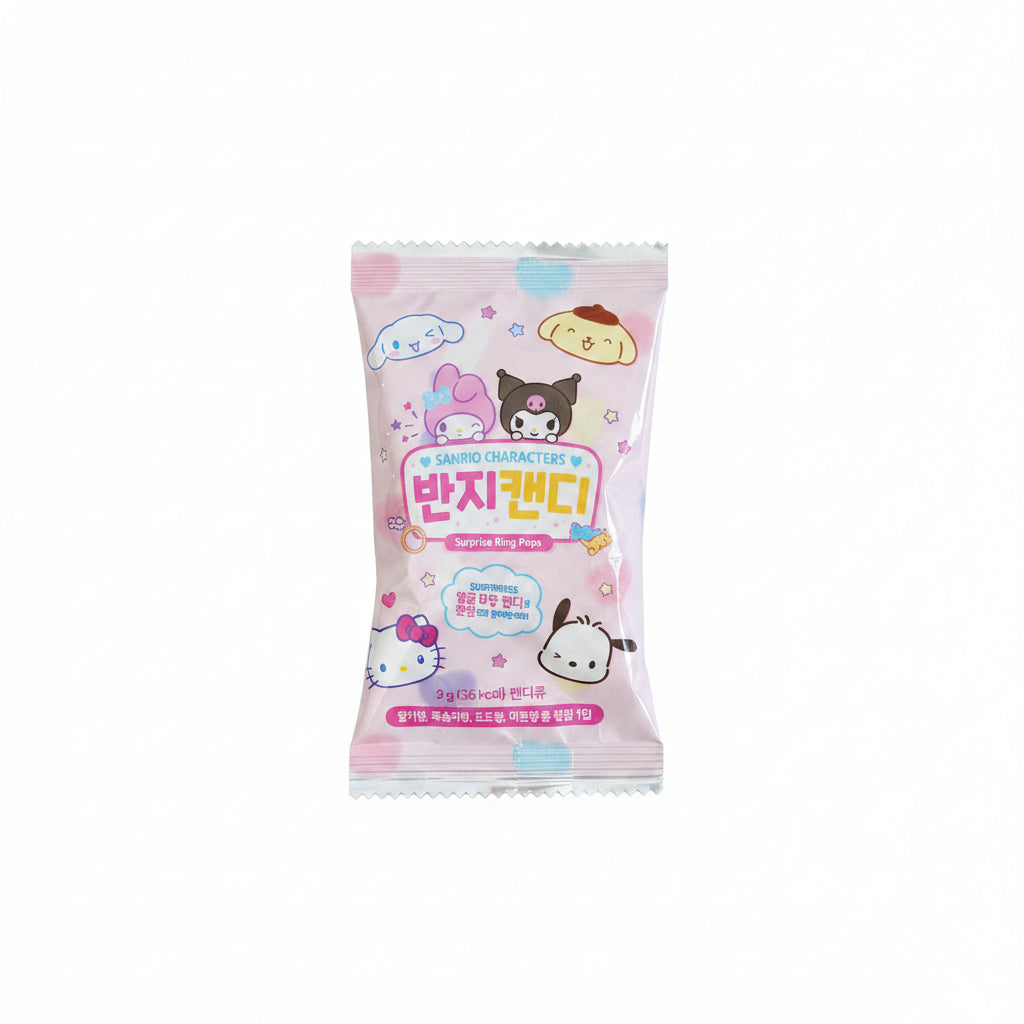 Sanrio - Caramella a forma di anello 9g (a sorpresa)