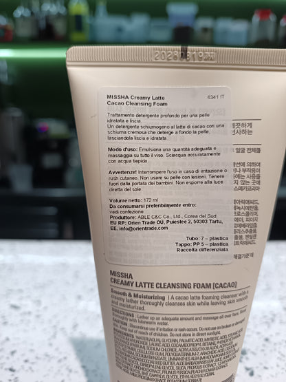 Missha - Schiuma detergente al cacao 172ml