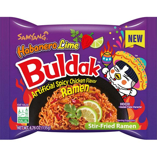 Samyang - Ramen Buldak al Pollo Piccante e Lime 135g