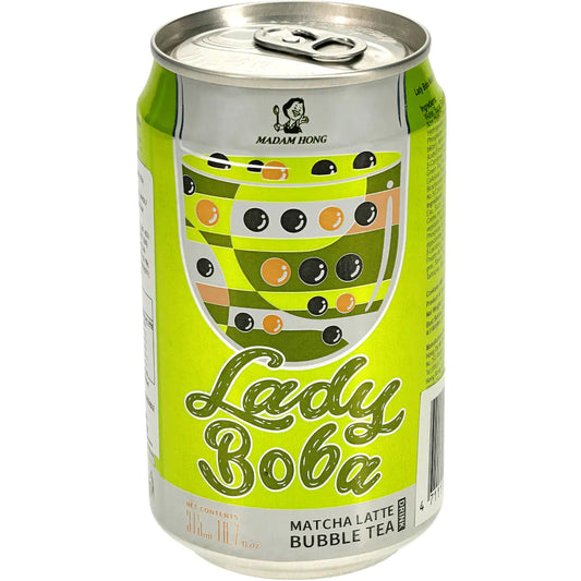 Lady Boba Matcha Latte Bubble Tea - 315ml