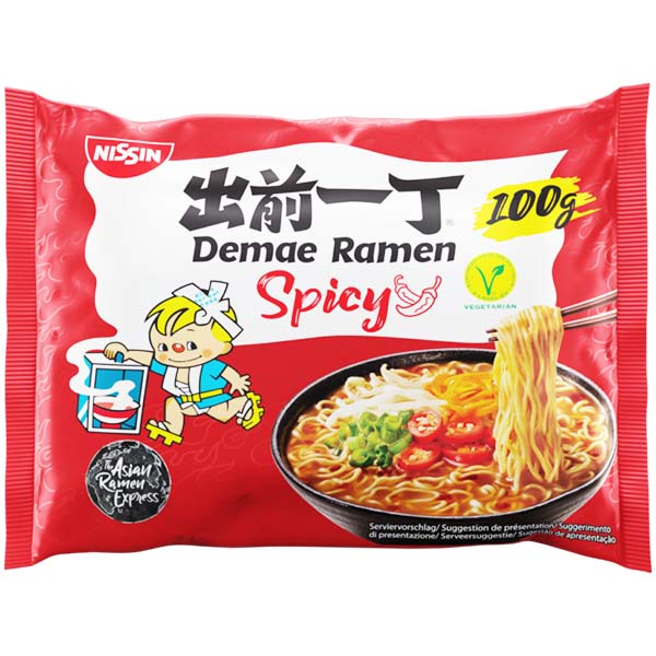 Demae Noodles instantaneo piccante - 100g