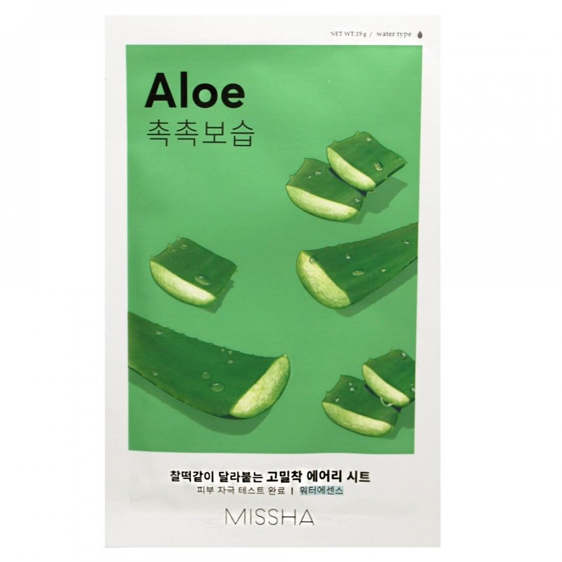 MISSHA AIRY FIT SHEET MASK - ALOE 19 G