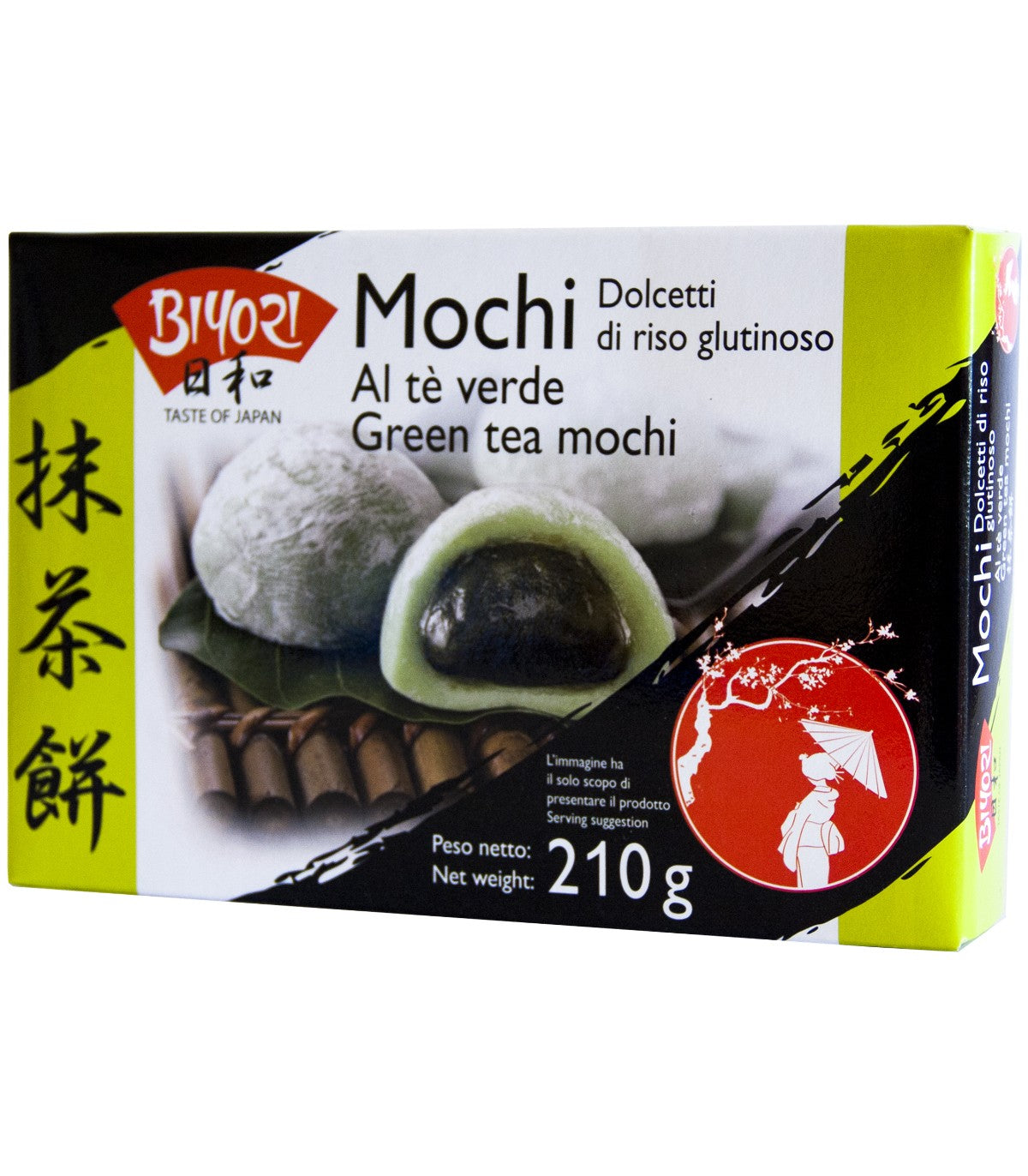 Mochi al Tè matcha - 210g