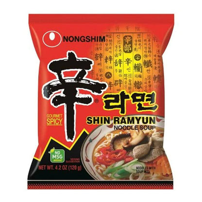 Nongshim – Shin Ramen alle Verdure Piccanti 120g (CON BRODO)