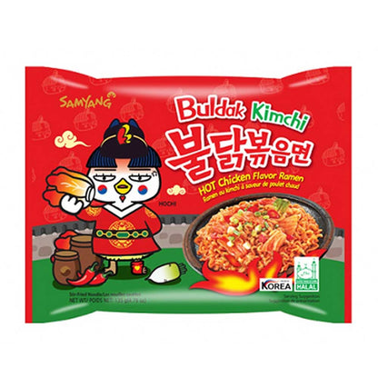 Samyang - Ramen Buldak al Pollo Piccante e Kimchi 135g