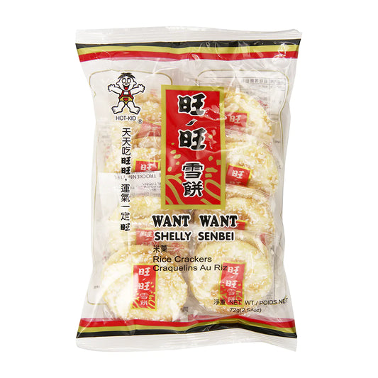 Cracker di riso Want Want - 84g